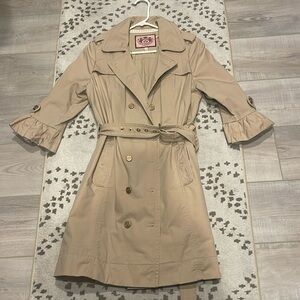 Juicy couture trenchcoat